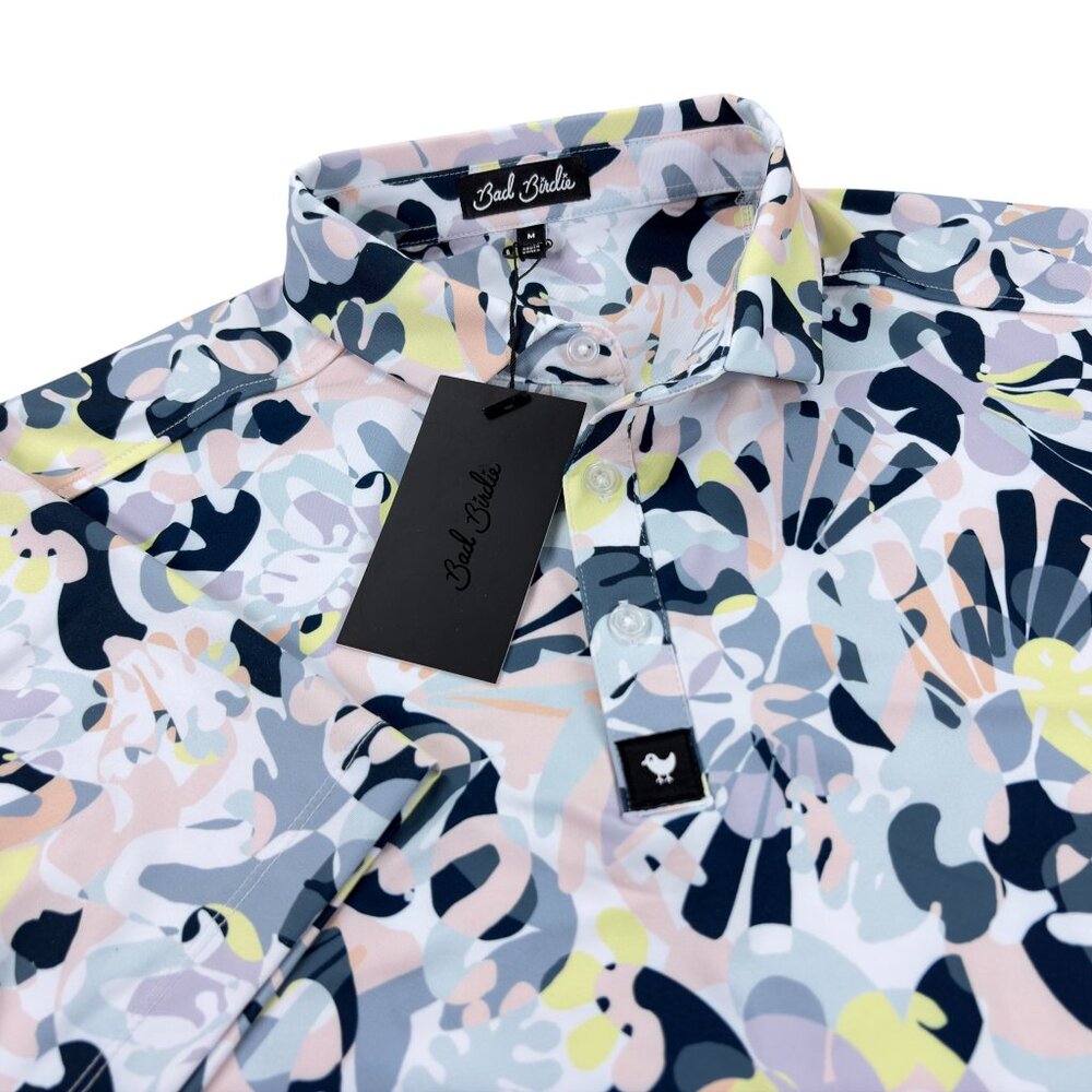 Bad Birdie Core Golf Polo Mens Savannah Swing NWT